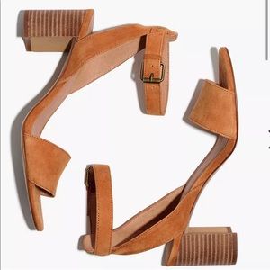 Madewell Claudia Sandals Size 7H Medium Brown